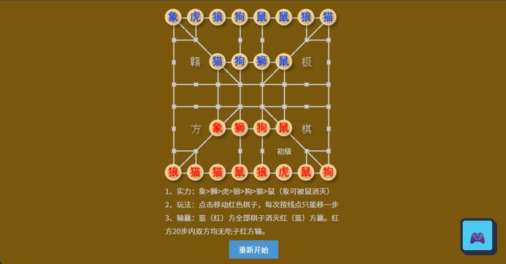 斗兽棋 1 斗兽棋